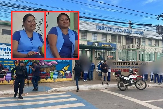 As vítimas fatais do atentado foram identificadas como Raquel Sales Feitosa e Alzenir Pereira da Silva.