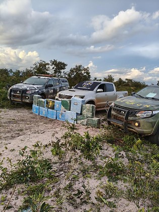 Operação apreendeu 500 kg de drogas em Lucialva