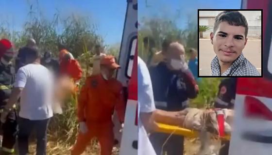 Édson Barbosa Cândido, conhecido como “Galego”, foi encontrado com vida
