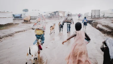 Crianças em Burundi, país onde Marguerite Barankitse começou os resgates das crianças.