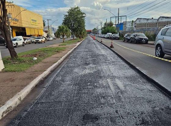 A intervenção faz parte do cronograma de implantação do Sistema BRT