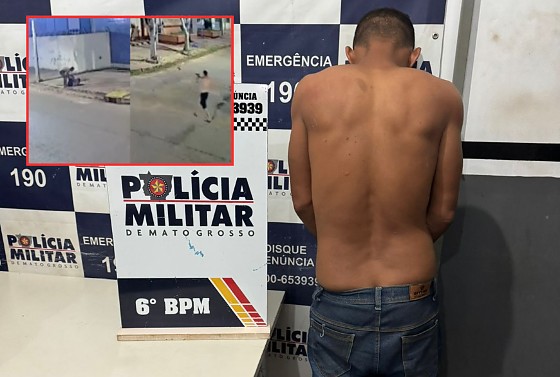 Um 2º sargento do 6º Batalhão da PM, que mora próximo ao local e estava de folga, ouviu os pedidos de ajuda da vítima e foi até a região armado.