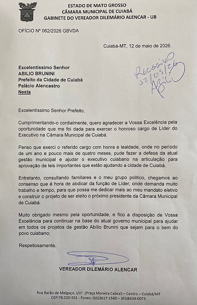 renuncia carta dilemário